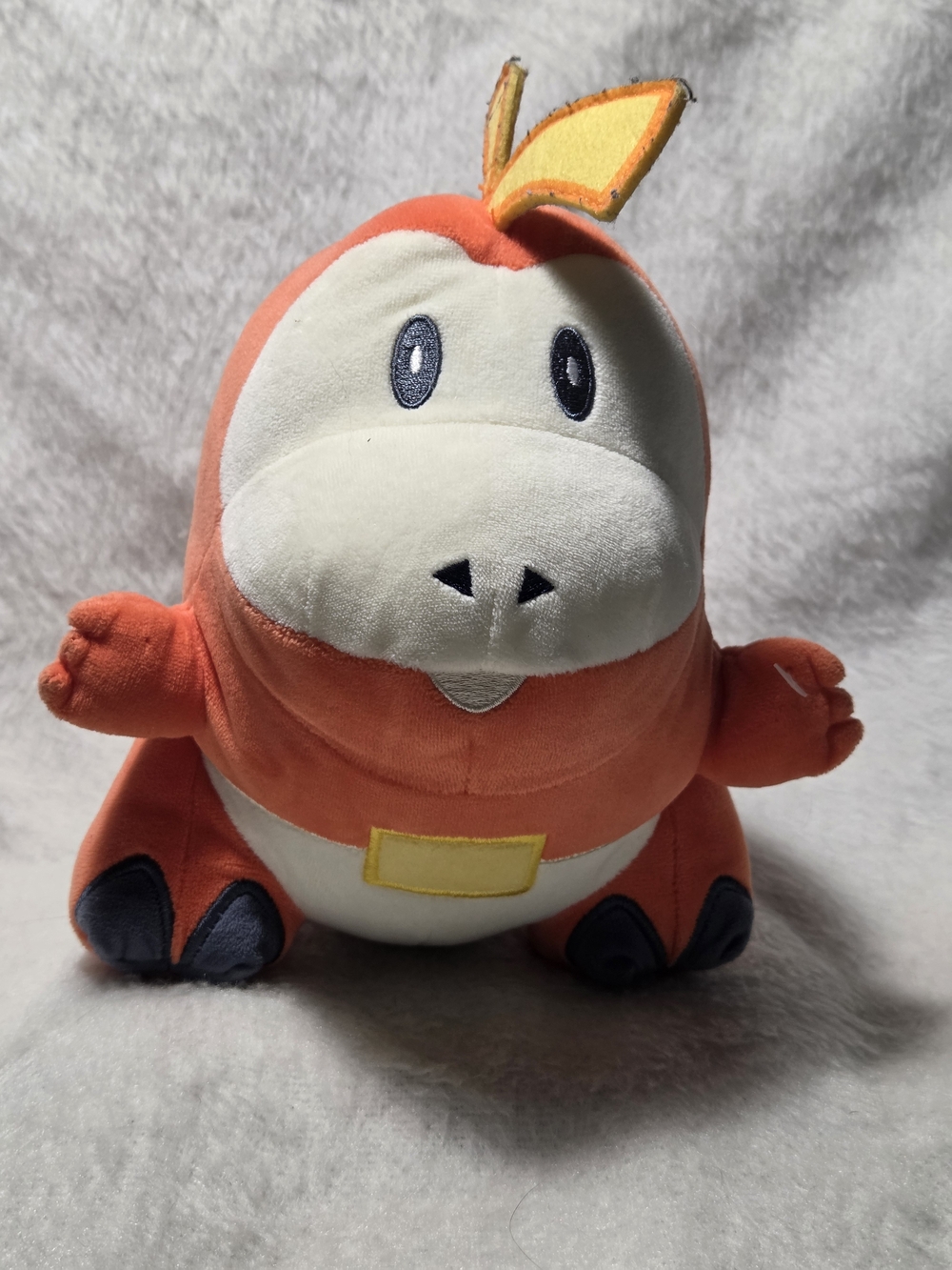 Fuecoco Pokemon Plush Toy 8" Starter Red White Crocodile Fire Type NO HANGTAG